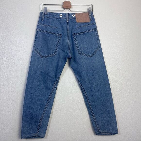 Rag & Bone Engineer Jeans Retro High Rise
Relaxed Loose Taper Ankle Crop Size 24 - Picture 14 of 14